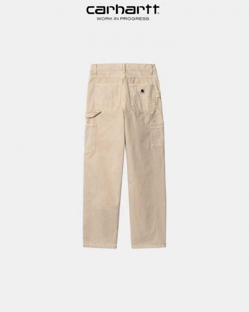 Marron Carhartt Wip Double Knee Pant - Danmark VHR-5431538