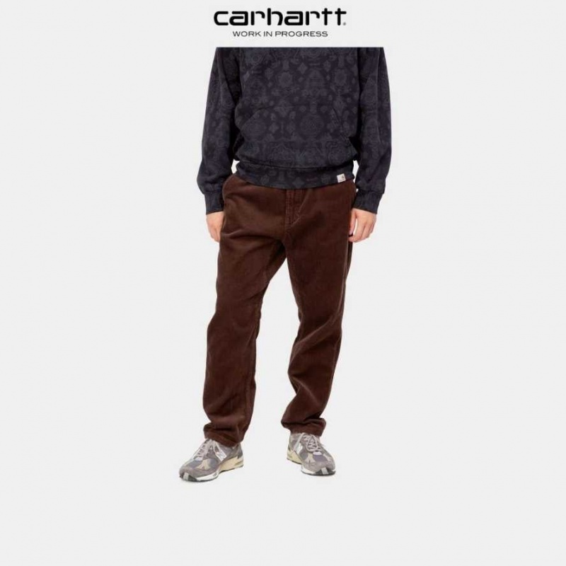 Ale Carhartt Wip Flint Pant - 8 Wale Corduroy - Danmark AKI-5775758