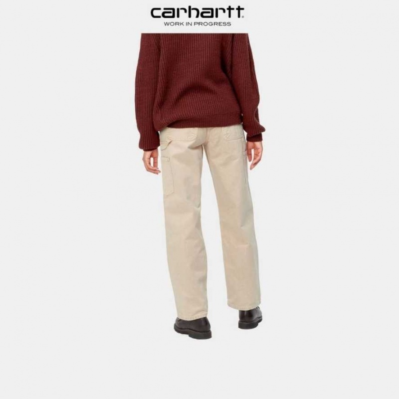 Marron Carhartt Wip Double Knee Pant - Danmark VHR-5431538