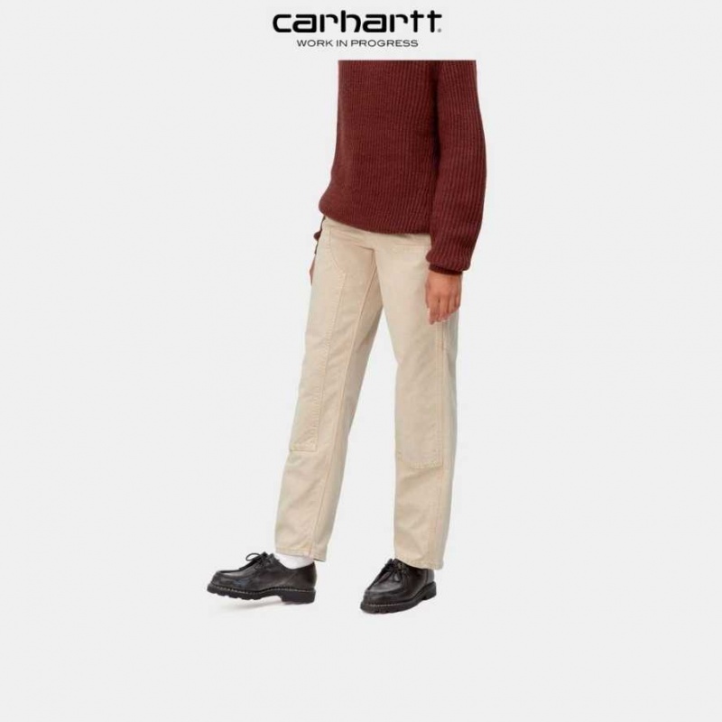 Marron Carhartt Wip Double Knee Pant - Danmark VHR-5431538