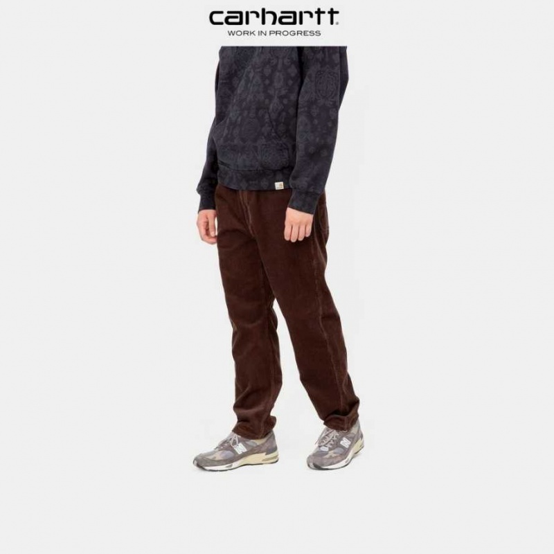 Ale Carhartt Wip Flint Pant - 8 Wale Corduroy - Danmark AKI-5775758