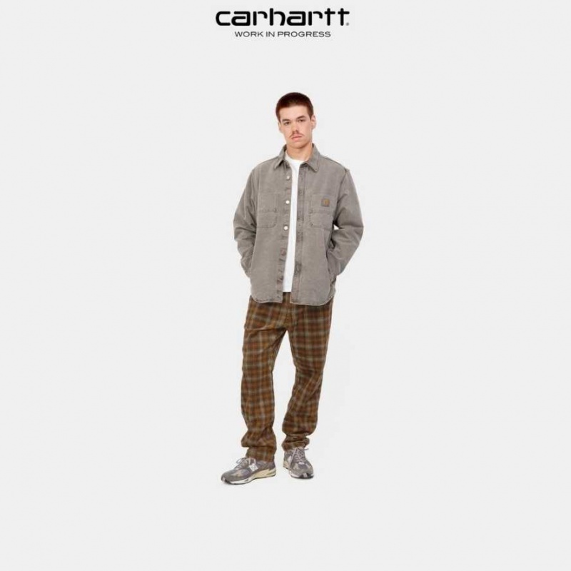 Marron Carhartt Wip Flint Pant - 8 Wale Corduroy - Danmark NLG-3104026