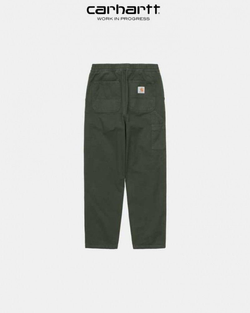 Boxwood Carhartt Wip Flint Pant - Twill - Danmark BHM-9352509