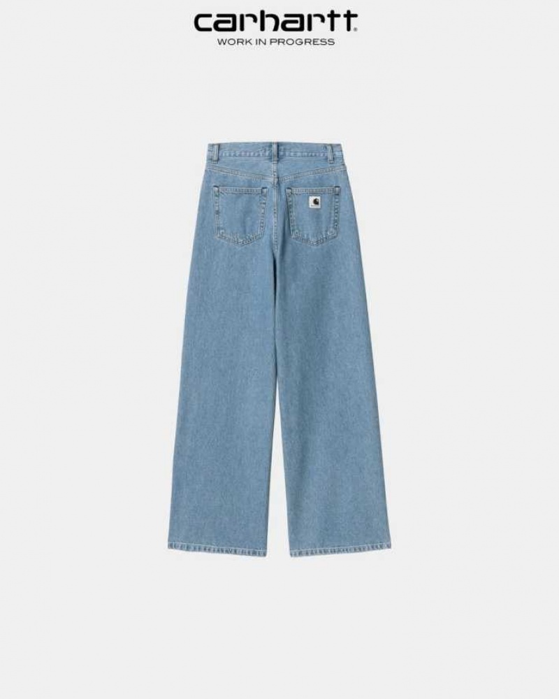 Bleu Carhartt Wip Jane Pant - Danmark TVW-2030869