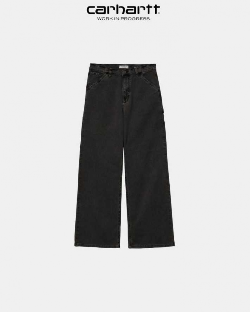 Noir Carhartt Wip Jens Pant - Denim - Danmark EWH-9741379