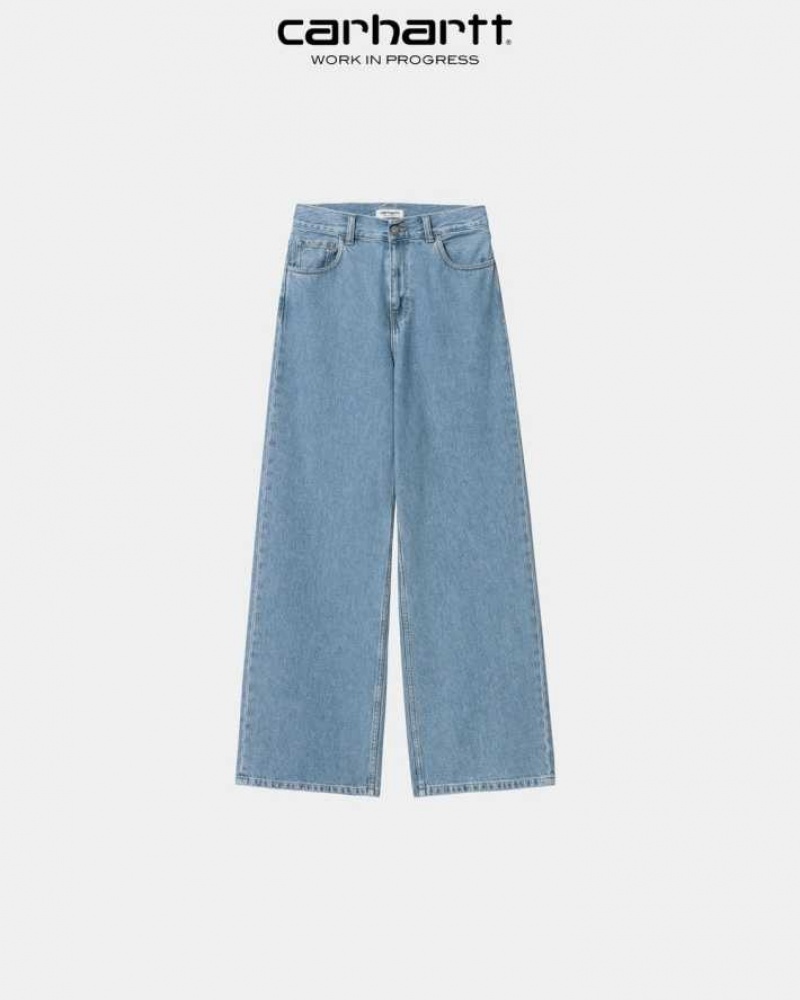 Bleu Carhartt Wip Jane Pant - Danmark TVW-2030869