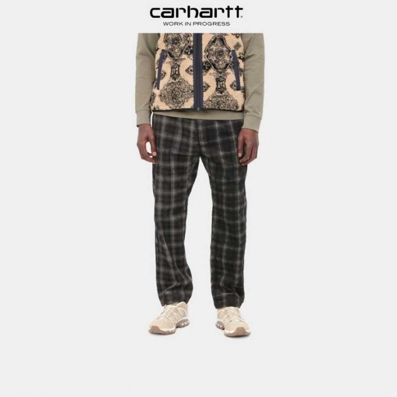 Vulcan Wiley Check Carhartt Wip Flint Pant - 8 Wale Corduroy Vulcan Wiley - Danmark GXQ-5686329