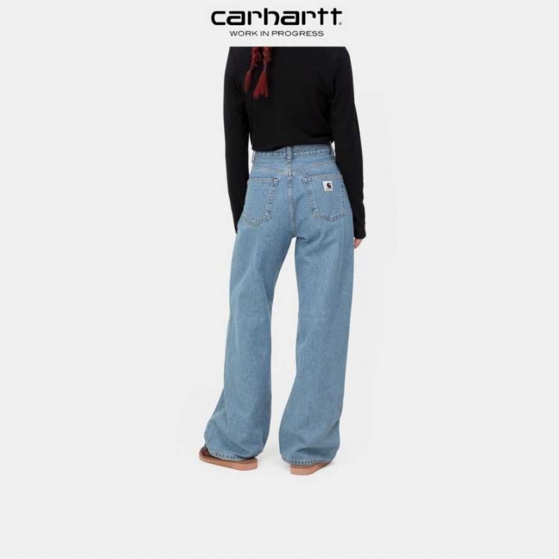 Bleu Carhartt Wip Jane Pant - Danmark TVW-2030869