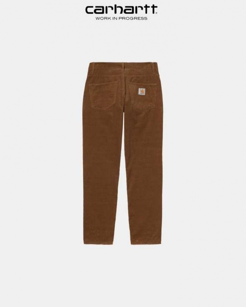 Marron Carhartt Wip Klondike Pant - Corduroy - Danmark SHC-8143106