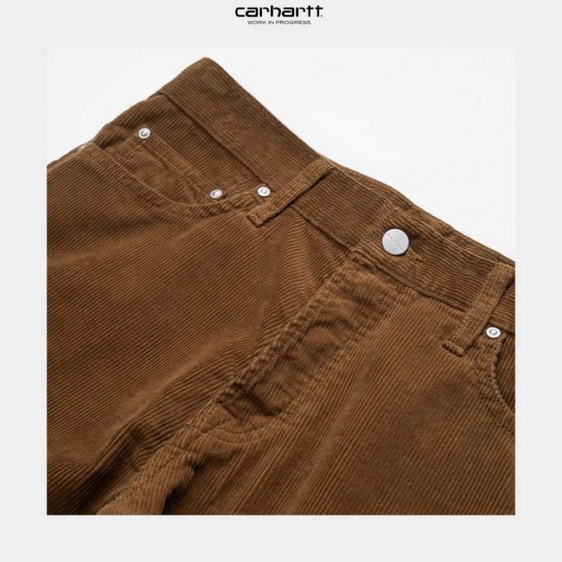 Marron Carhartt Wip Klondike Pant - Corduroy - Danmark SHC-8143106