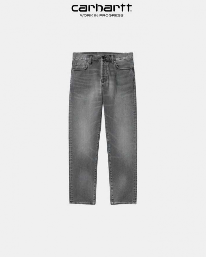 Noir Carhartt Wip Klondike Pant - Maitland Denim - Danmark DHK-8579086