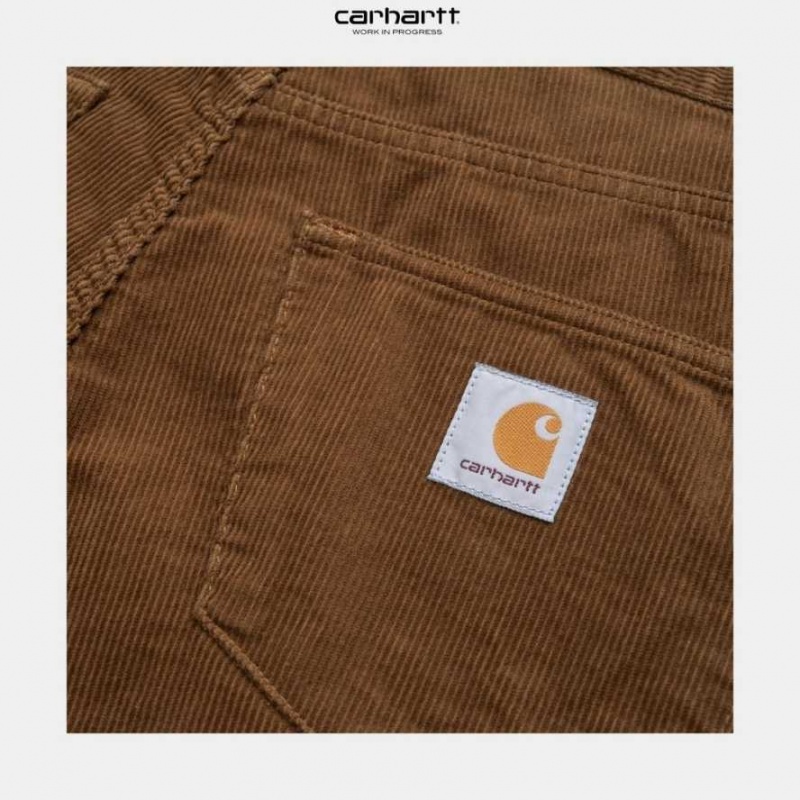 Marron Carhartt Wip Klondike Pant - Corduroy - Danmark SHC-8143106