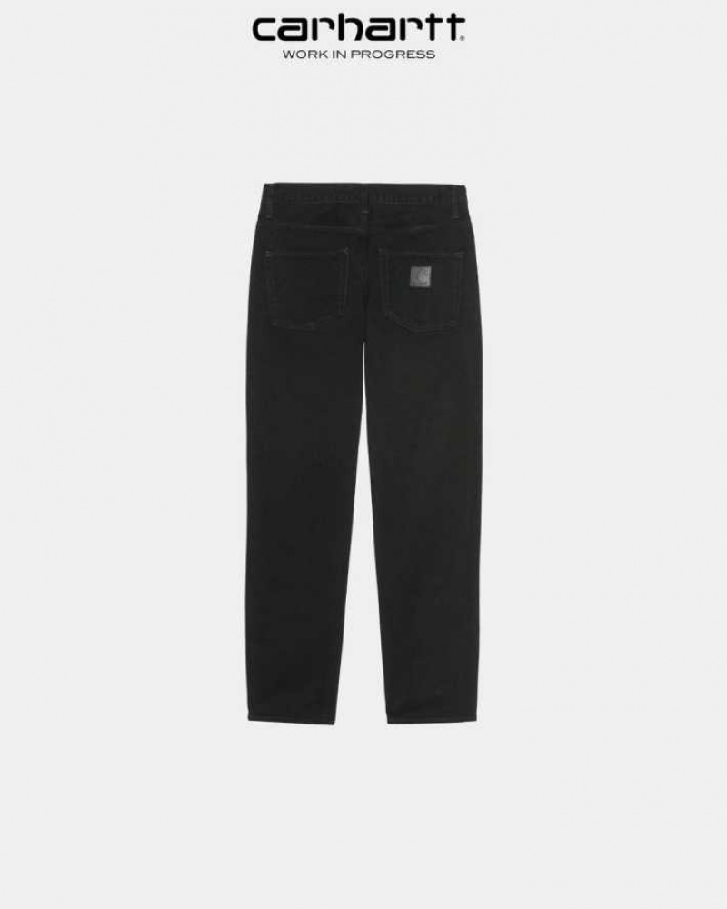 Noir Carhartt Wip Klondike Pant - Maitland Denim - Danmark JOM-9788696