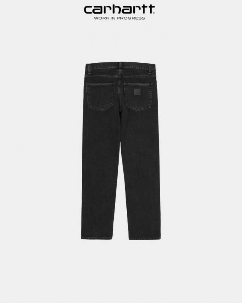 Noir Carhartt Wip Klondike Pant - Maitland Denim - Danmark FSI-8763349