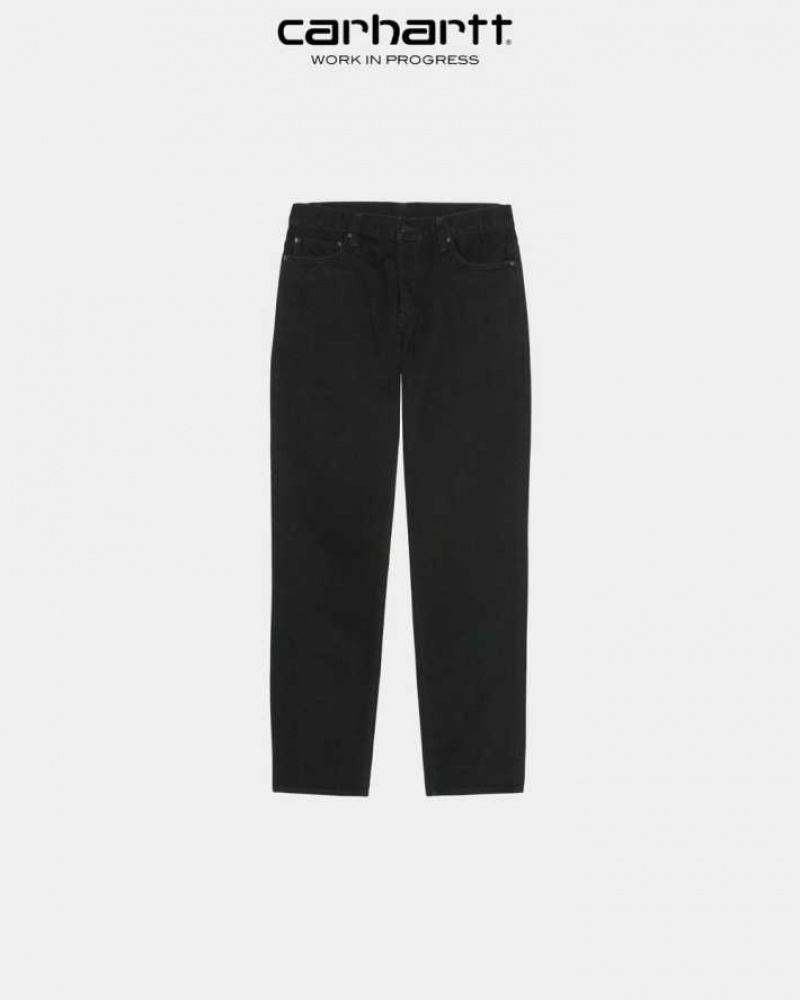 Noir Carhartt Wip Klondike Pant - Maitland Denim - Danmark JOM-9788696