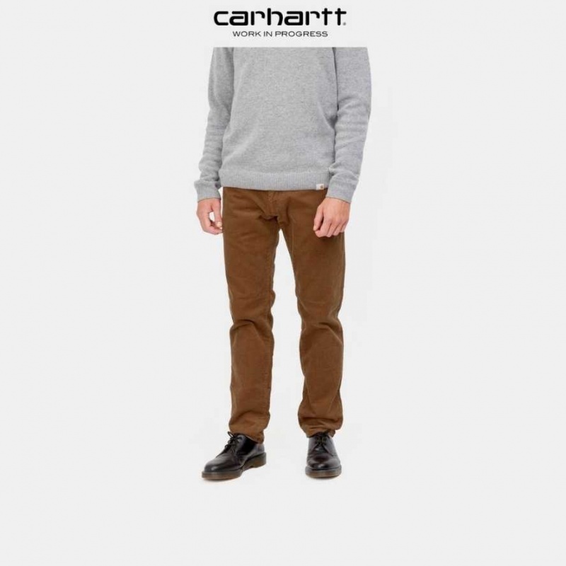 Marron Carhartt Wip Klondike Pant - Corduroy - Danmark SHC-8143106