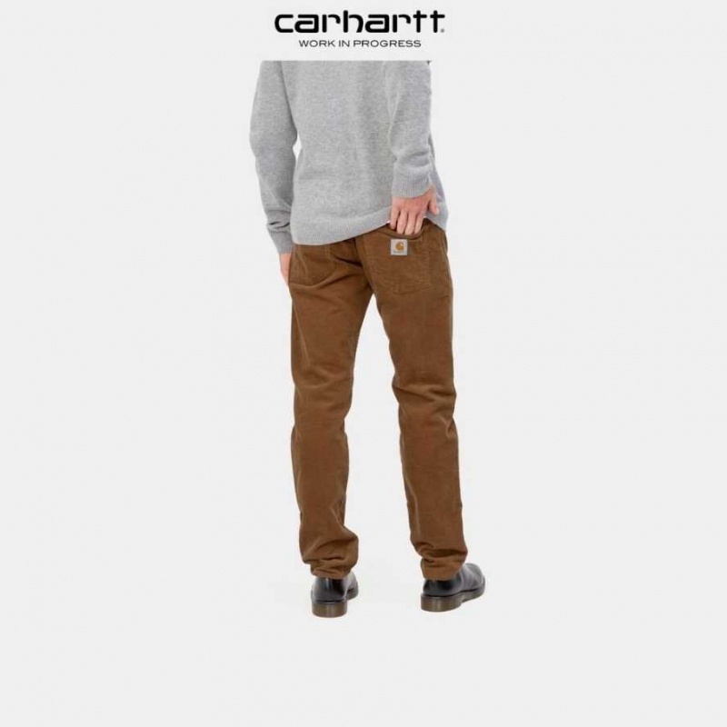 Marron Carhartt Wip Klondike Pant - Corduroy - Danmark SHC-8143106