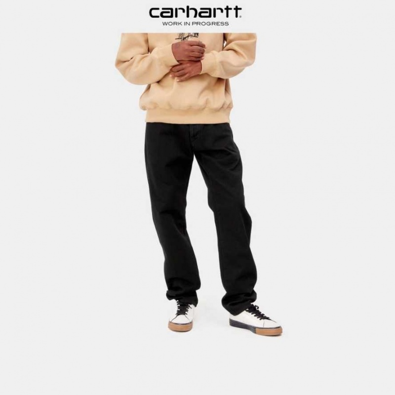 Noir Carhartt Wip Klondike Pant - Maitland Denim - Danmark JOM-9788696