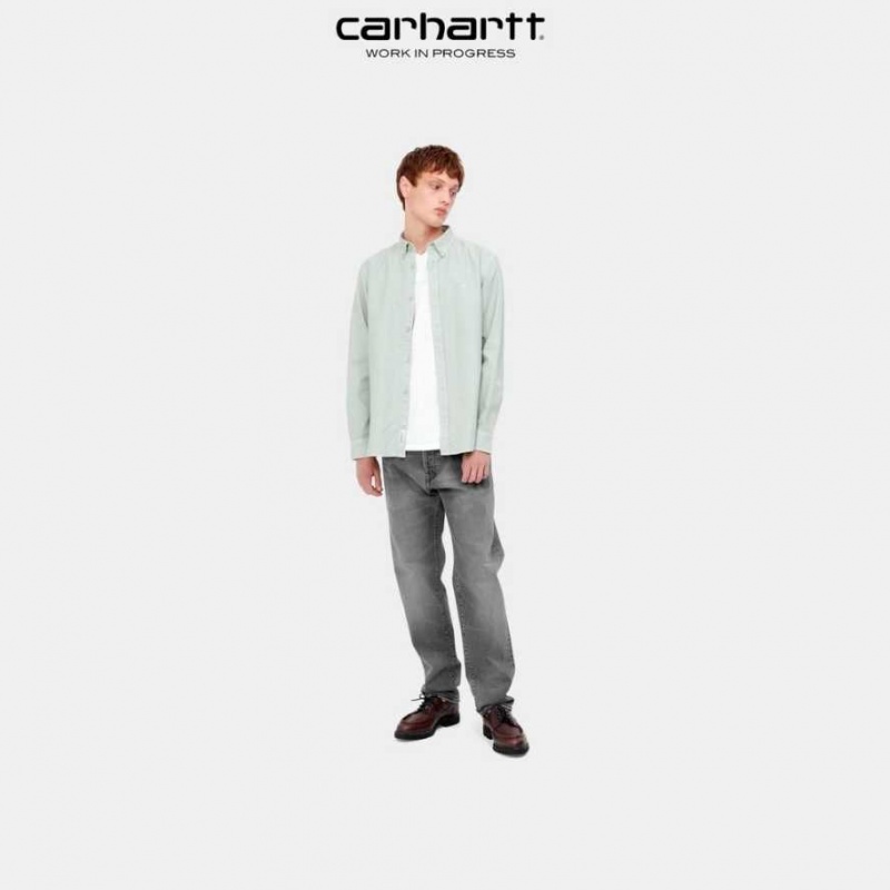 Noir Carhartt Wip Klondike Pant - Maitland Denim - Danmark DHK-8579086