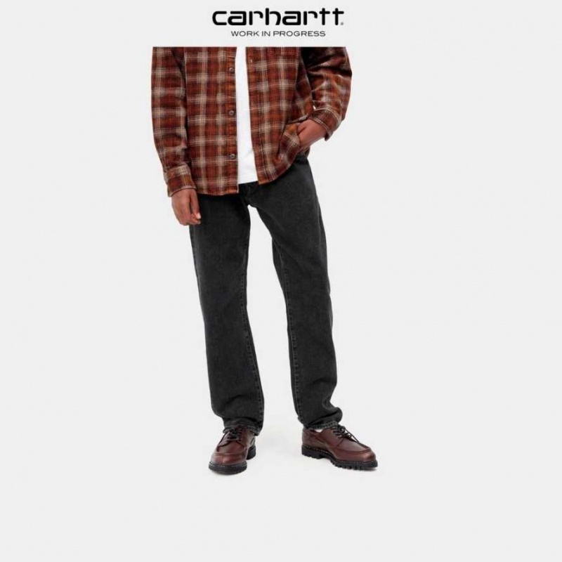 Noir Carhartt Wip Klondike Pant - Maitland Denim - Danmark FSI-8763349