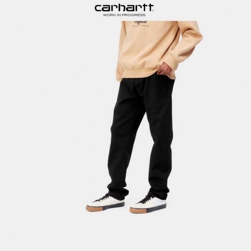 Noir Carhartt Wip Klondike Pant - Maitland Denim - Danmark JOM-9788696