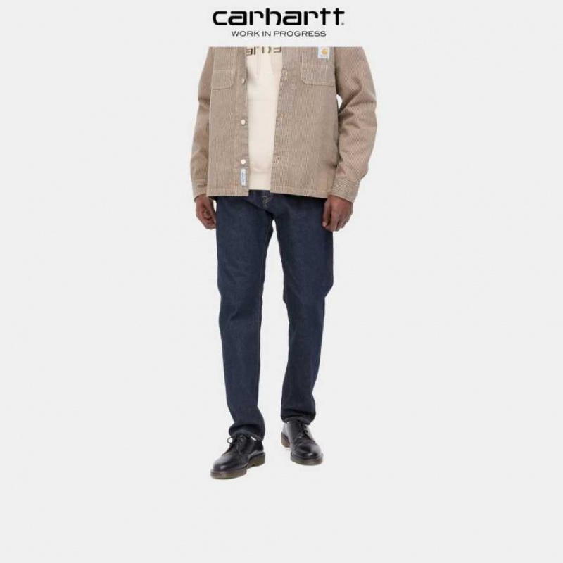 Bleu Carhartt Wip Klondike Pant - Stretch Denim - Danmark ZJP-3371322