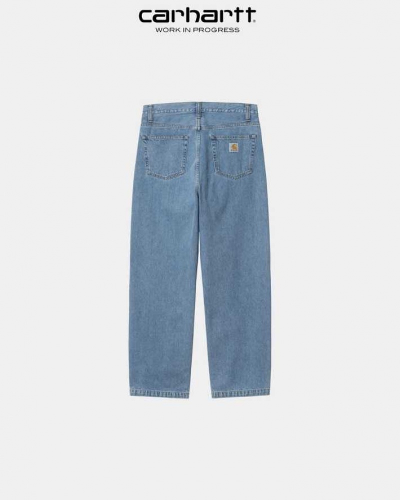 Bleu Carhartt Wip Landon Pant - Danmark AJU-0820669