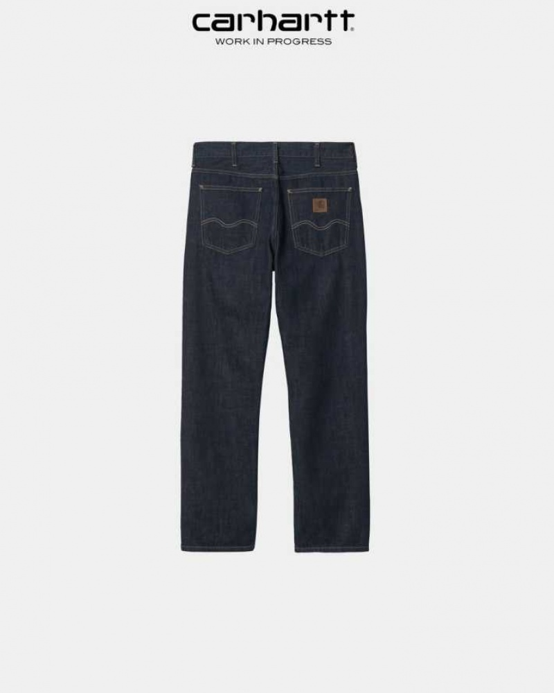 Bleu Carhartt Wip Marlow Pant - Danmark UEE-4601120