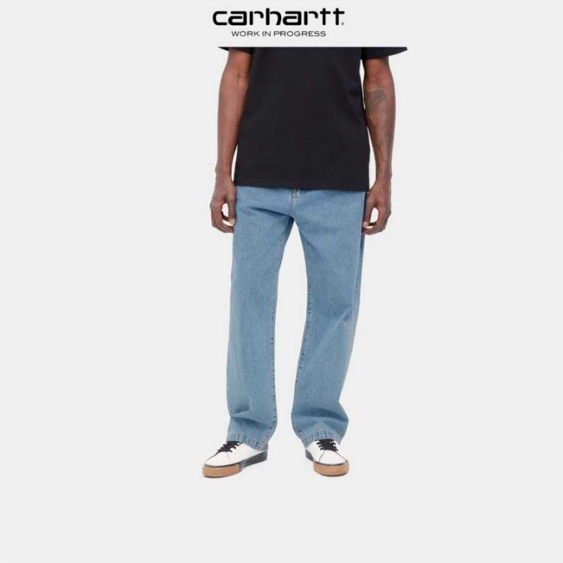 Bleu Carhartt Wip Landon Pant - Danmark AJU-0820669