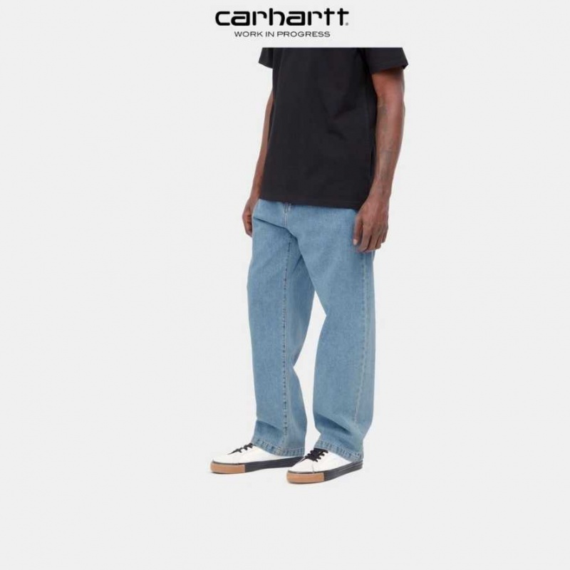 Bleu Carhartt Wip Landon Pant - Danmark AJU-0820669