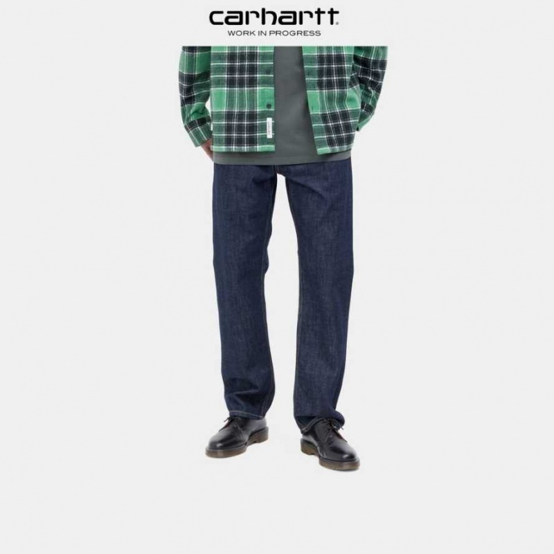 Bleu Carhartt Wip Marlow Pant - Danmark UEE-4601120