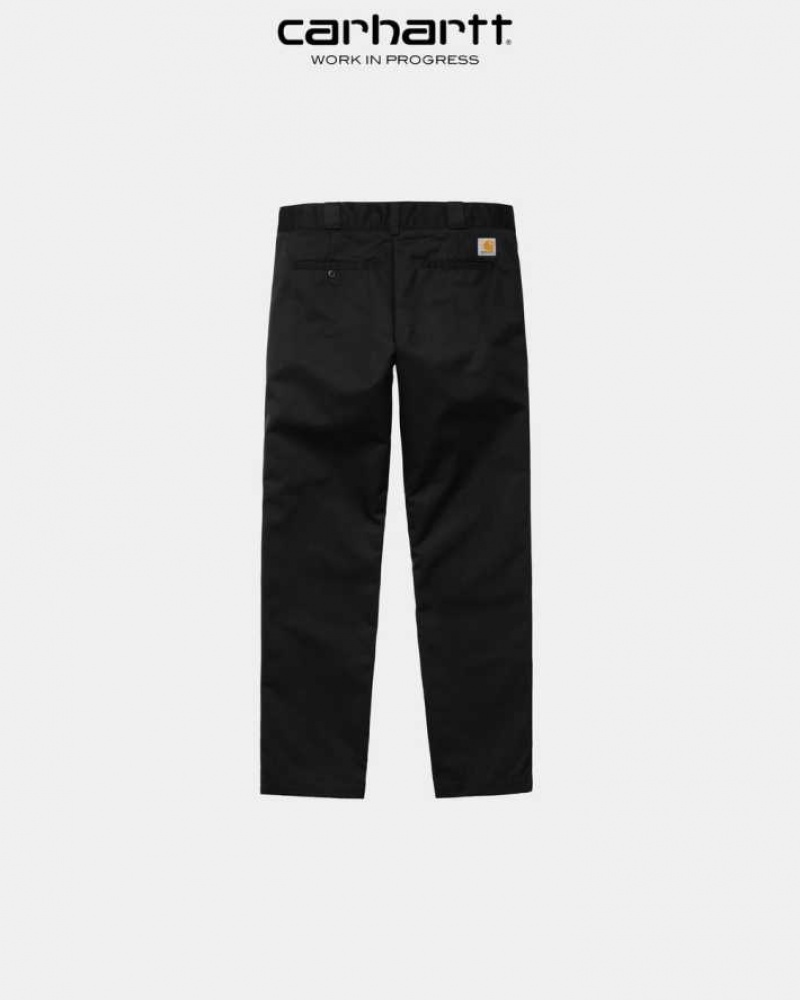 Noir Carhartt Wip Master Pant - Danmark AGA-8536527