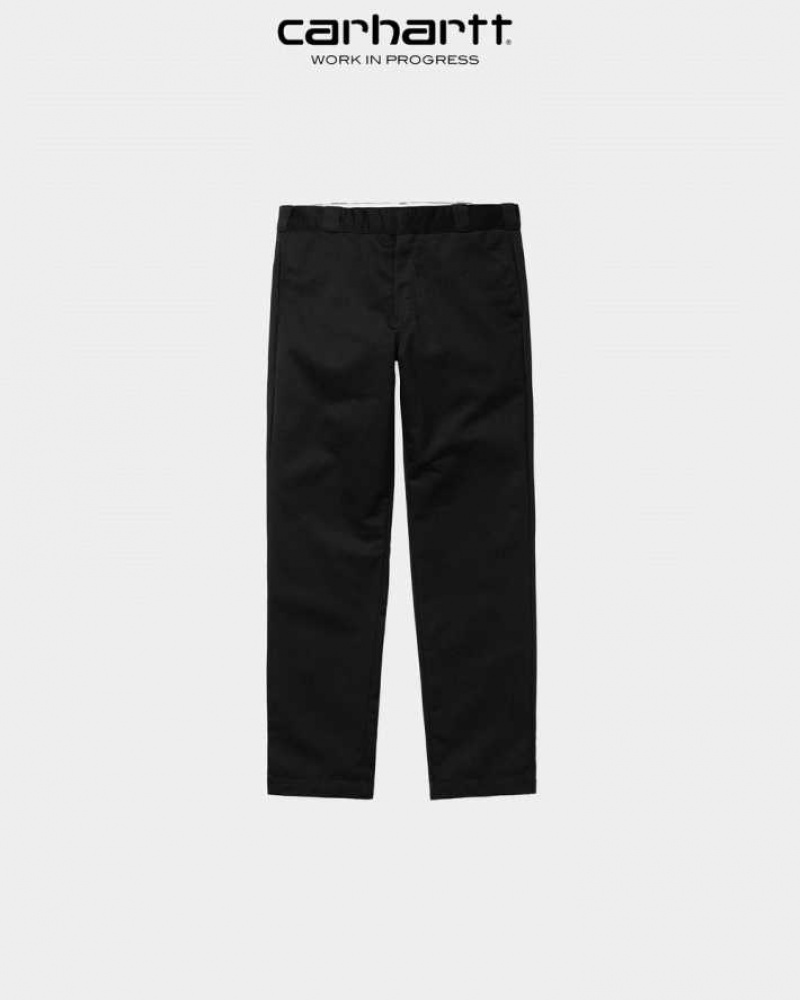 Noir Carhartt Wip Master Pant - Danmark AGA-8536527