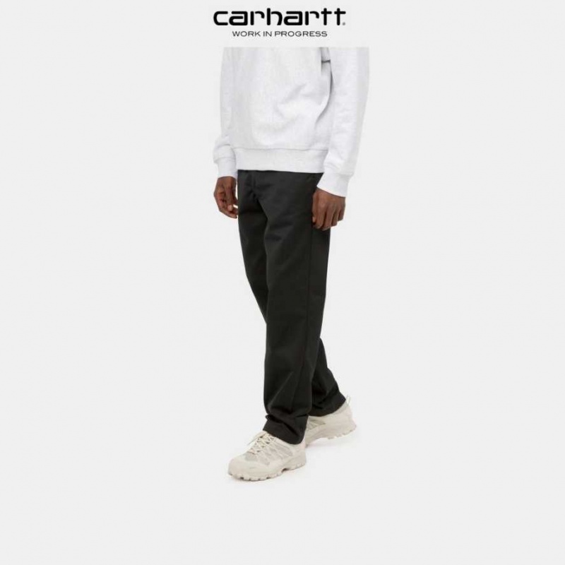 Noir Carhartt Wip Master Pant - Danmark AGA-8536527