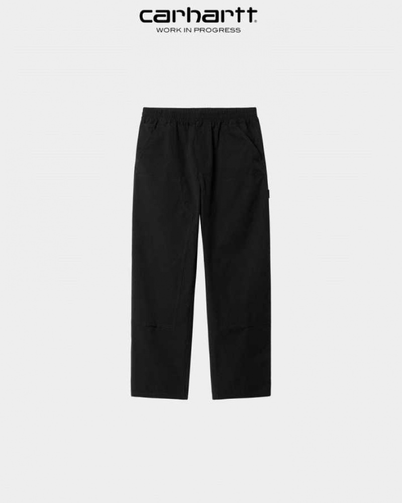 Noir Carhartt Wip Montana Pant - Danmark PEY-3992533