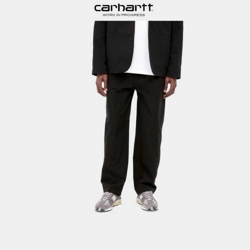 Noir Carhartt Wip Montana Pant - Danmark PEY-3992533