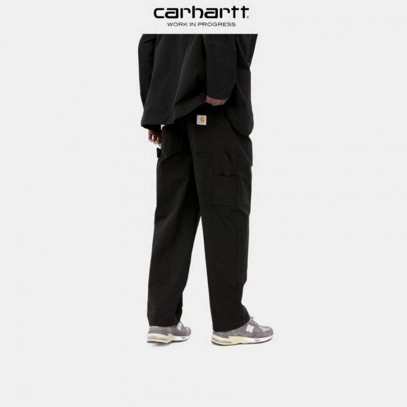 Noir Carhartt Wip Montana Pant - Danmark PEY-3992533