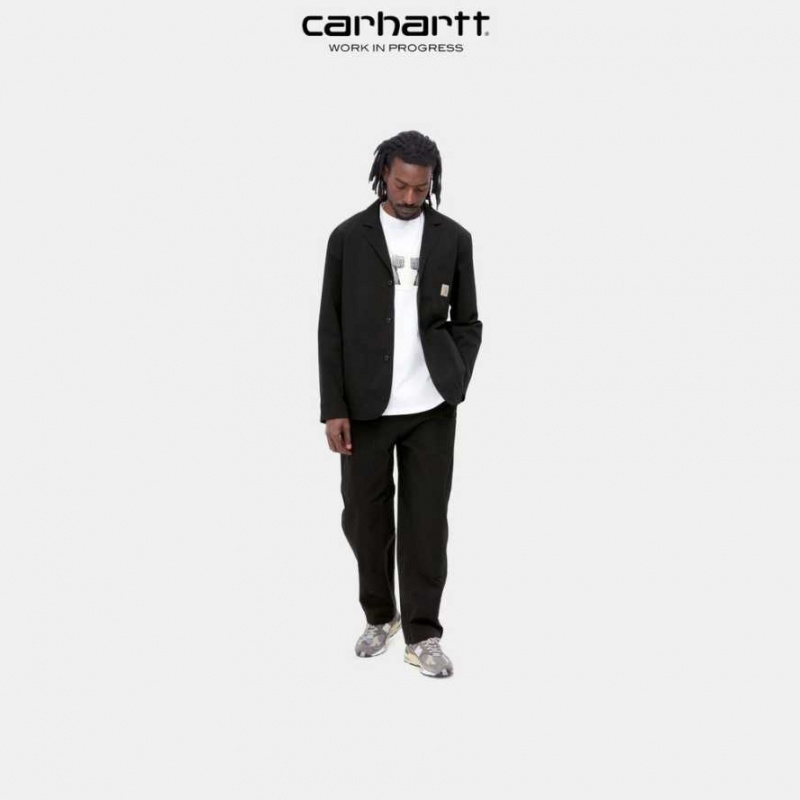 Noir Carhartt Wip Montana Pant - Danmark PEY-3992533