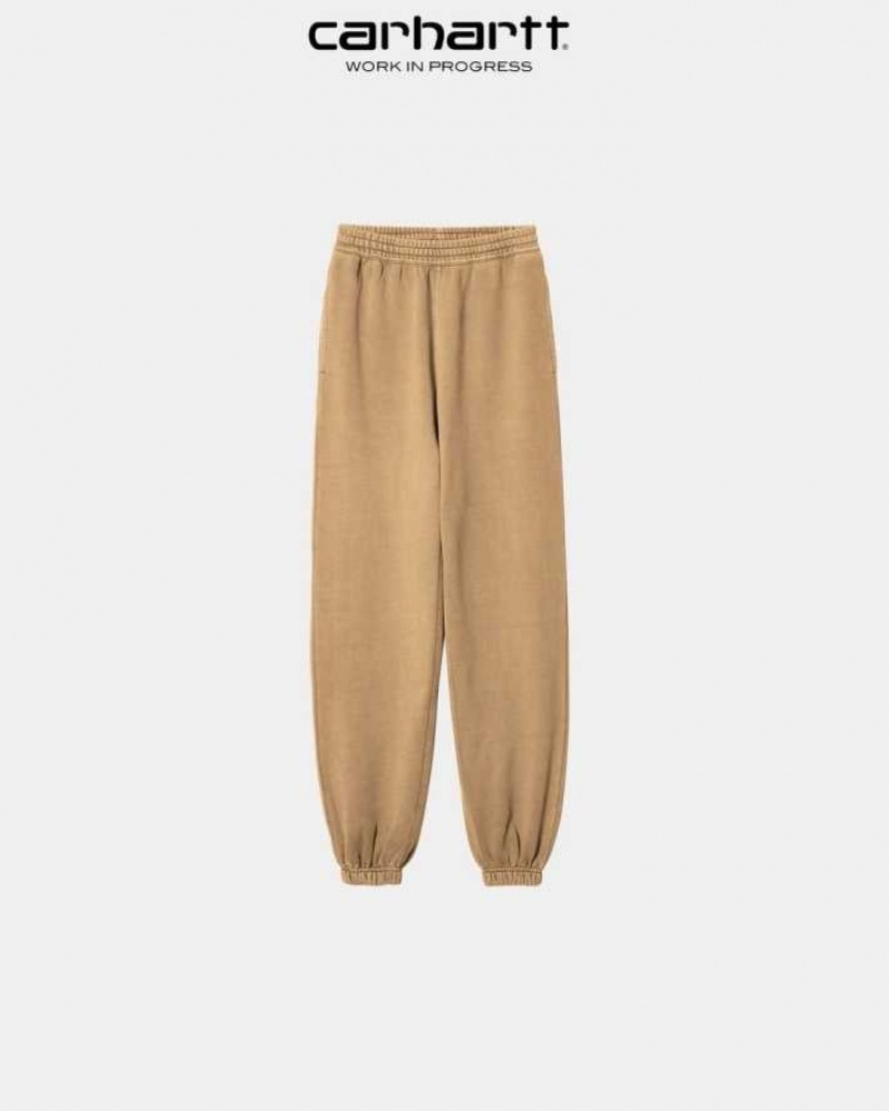 Marron Carhartt Wip Nelson Sweat Pant - Danmark DEG-4543298