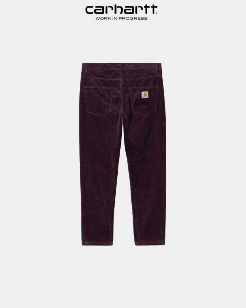 Noir Carhartt Wip Newel Pant - Corduroy - Danmark HJQ-8846240