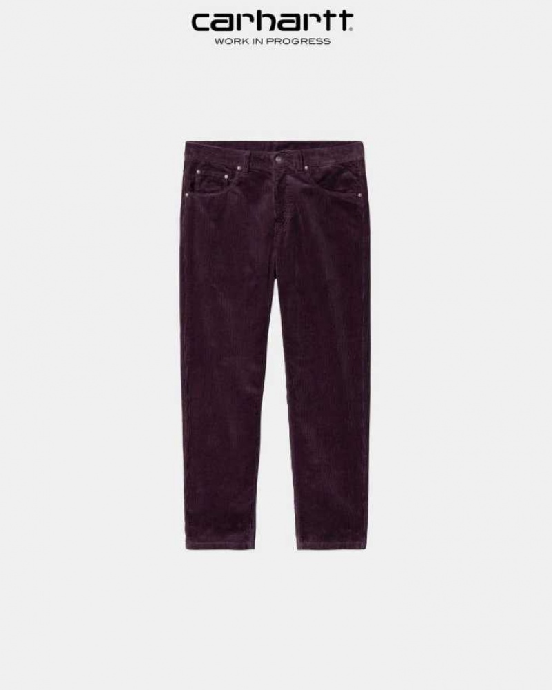 Noir Carhartt Wip Newel Pant - Corduroy - Danmark HJQ-8846240