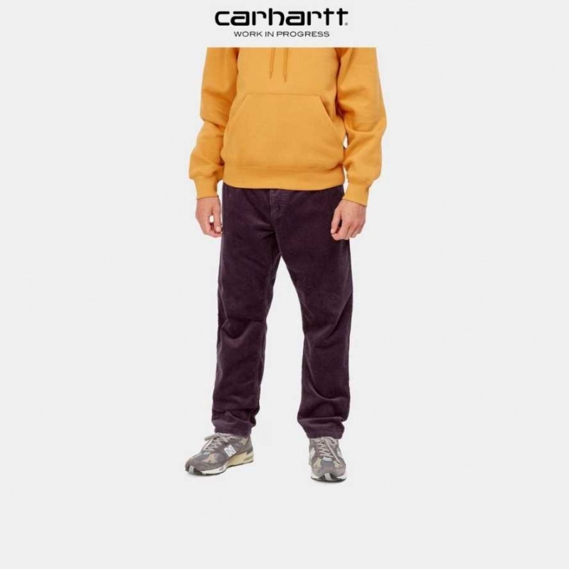 Noir Carhartt Wip Newel Pant - Corduroy - Danmark HJQ-8846240