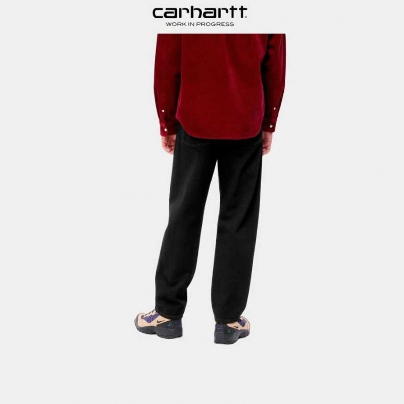 Noir Carhartt Wip Newel Pant - Danmark LSW-4263934