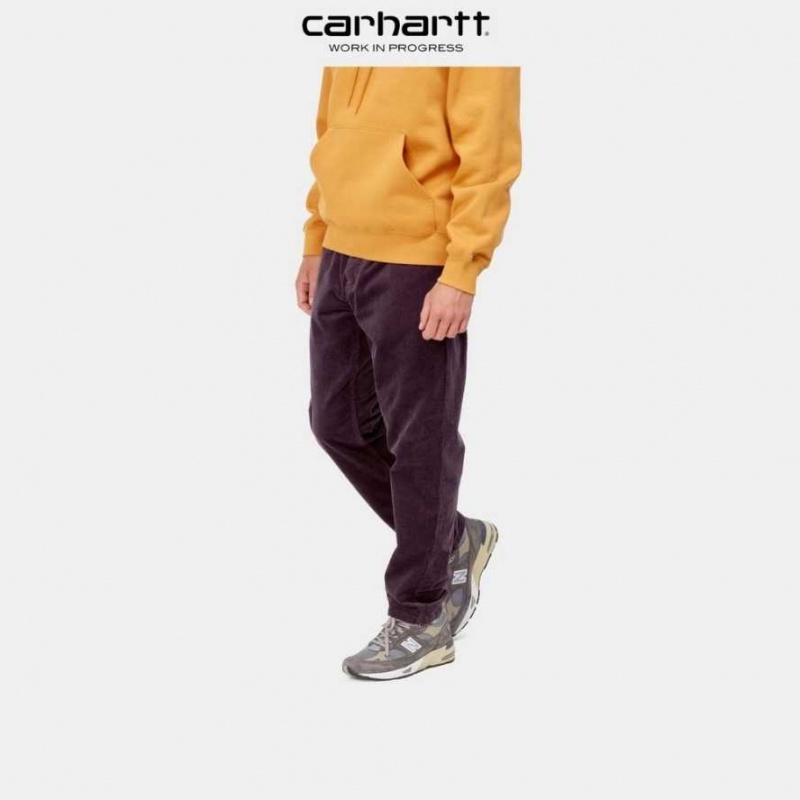 Noir Carhartt Wip Newel Pant - Corduroy - Danmark HJQ-8846240