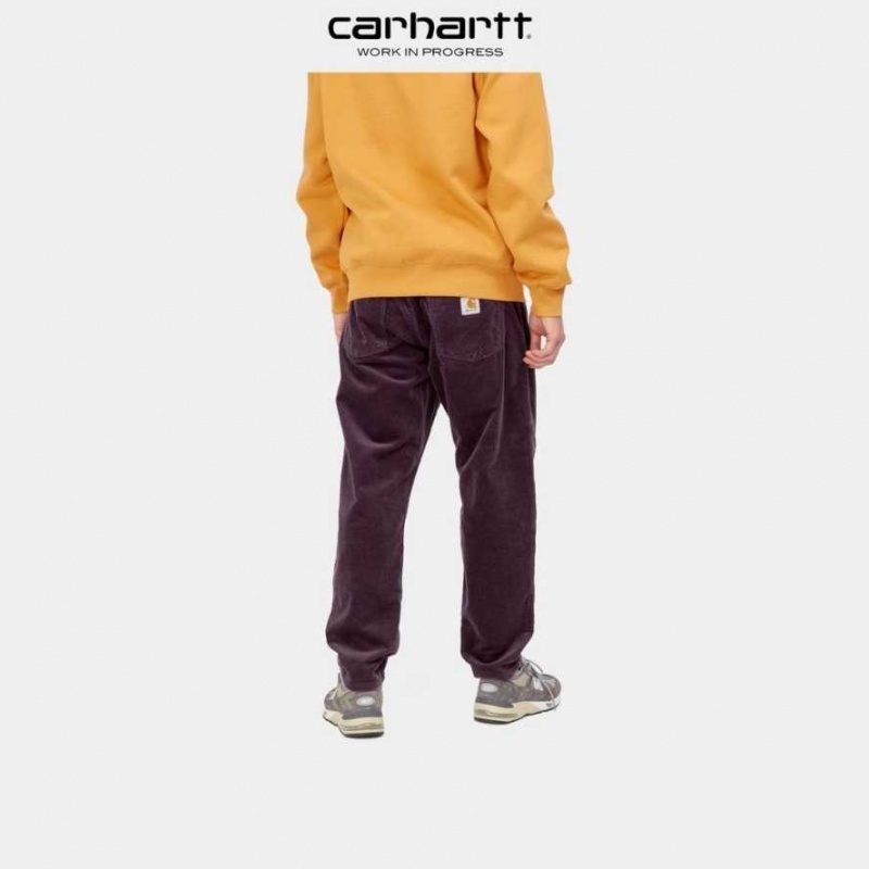 Noir Carhartt Wip Newel Pant - Corduroy - Danmark HJQ-8846240