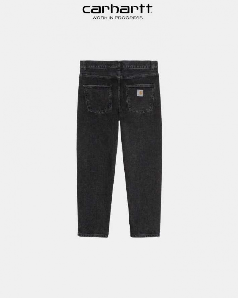 Noir Carhartt Wip Newel Pant - Danmark LCM-7627394