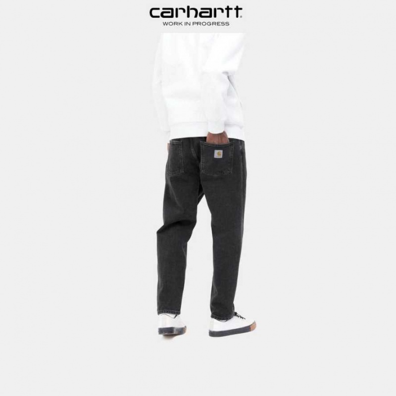 Noir Carhartt Wip Newel Pant - Danmark LCM-7627394