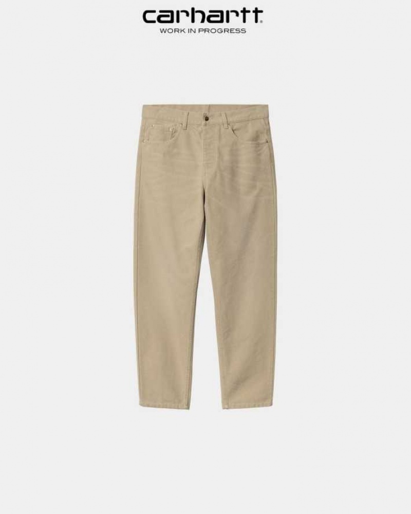 Ammonite (aged canvas) Carhartt Wip Newel Pant Ammonite (aged - Danmark MOS-5265253