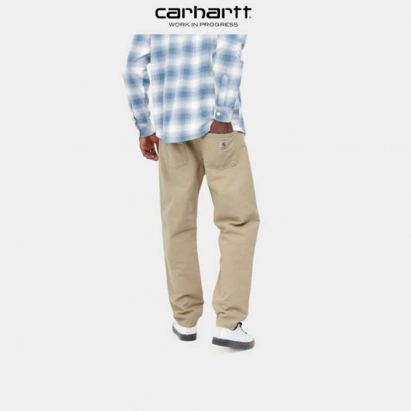 Ammonite (aged canvas) Carhartt Wip Newel Pant Ammonite (aged - Danmark MOS-5265253