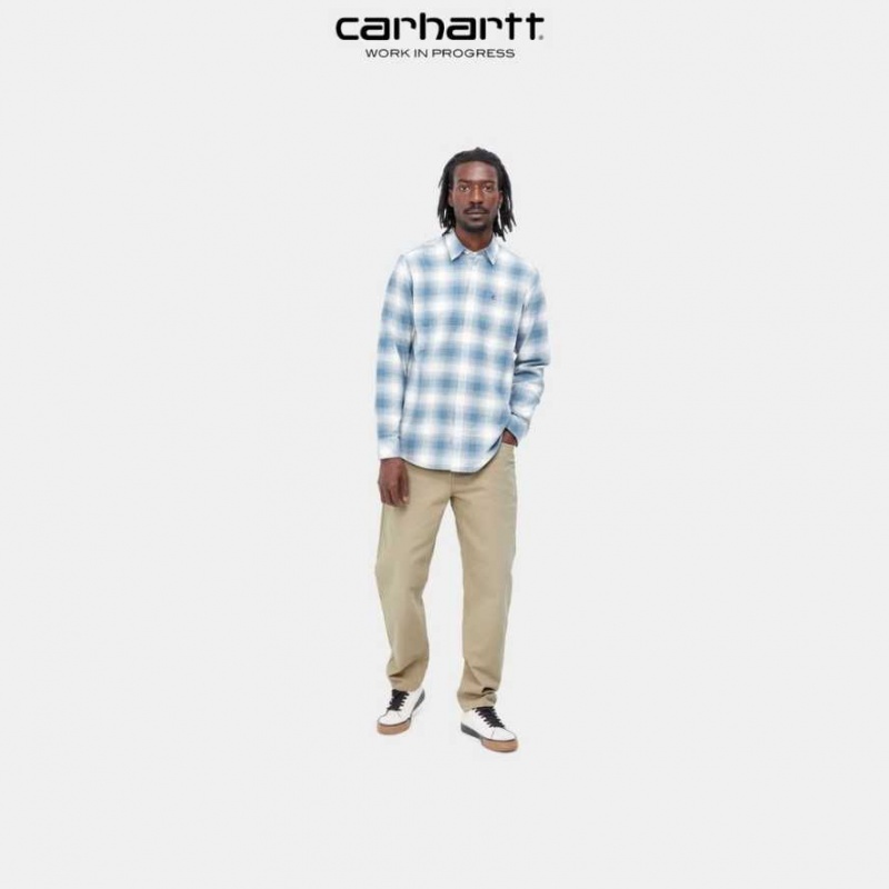 Ammonite (aged canvas) Carhartt Wip Newel Pant Ammonite (aged - Danmark MOS-5265253